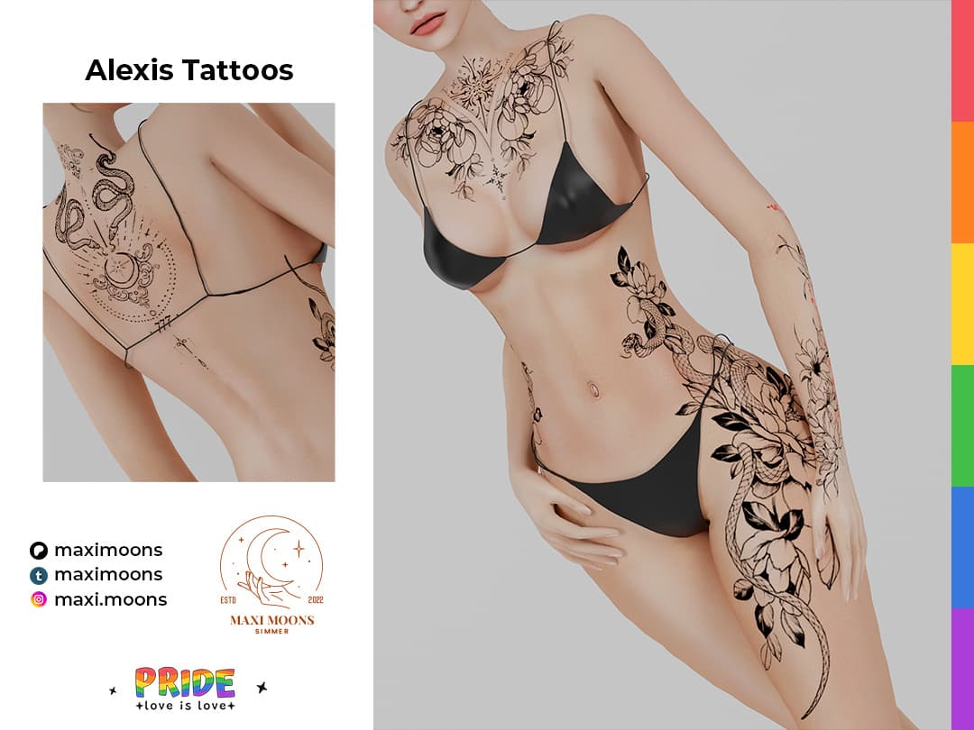 Тату Alexis Tattoos